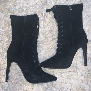 Black booties
